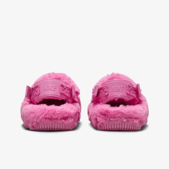 Nike Womens Calm Mule SE 'Playful Pink Fur' FZ3119-600 Size 7 - Picture 5 of 9